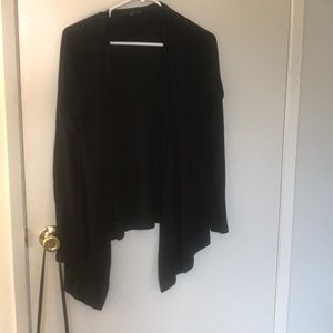 Black cardigan